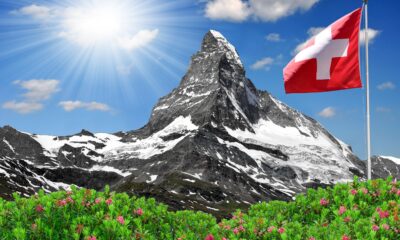 Schweiziska aktier noterar ny toppnotering