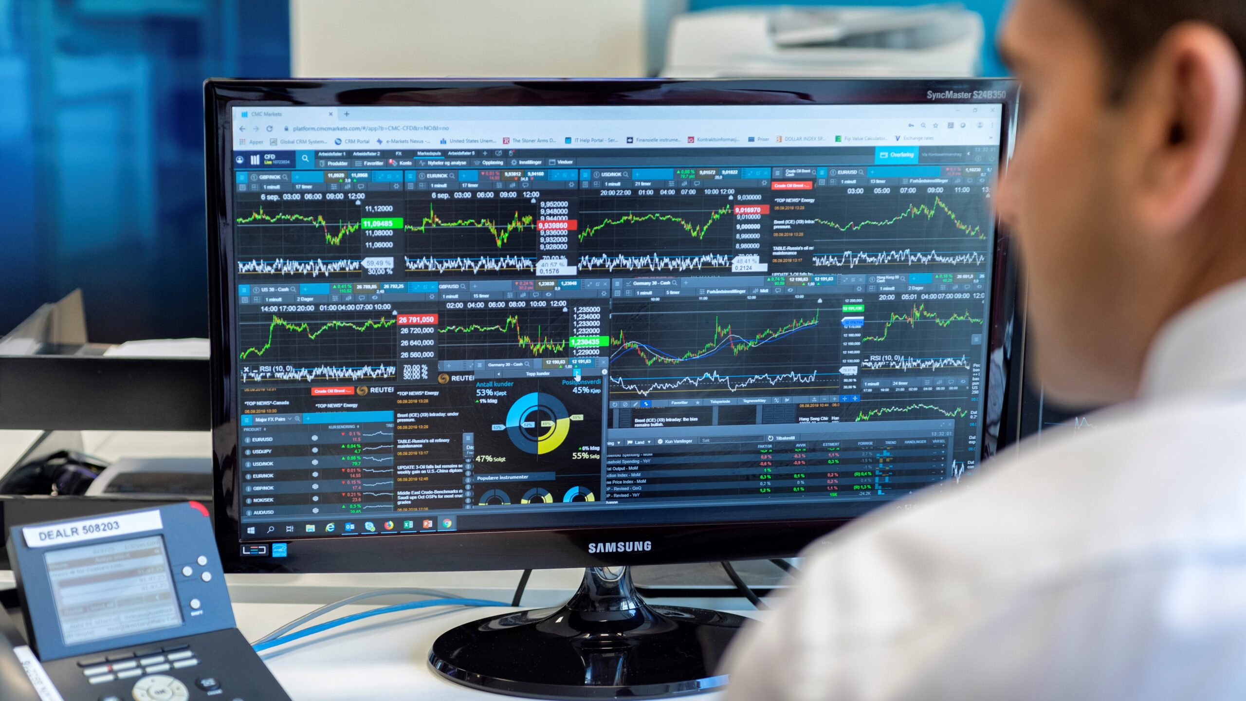 CMC Markets har flera traders fått upp ögonen för ETFer, börshandlade fonder. Det går till exempel att investera i amerikanska sektorer med tillväxtpotential genom CFDer.