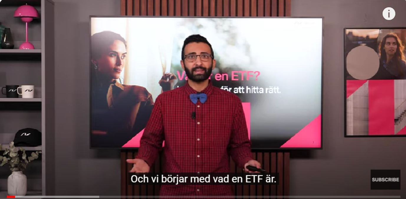 Ara lär dig allt om ETFer, vad fördelarna är jämfört med fonder, och hur du sätter upp ett courtagefritt månadssparande i ETFer hos Nordnet.