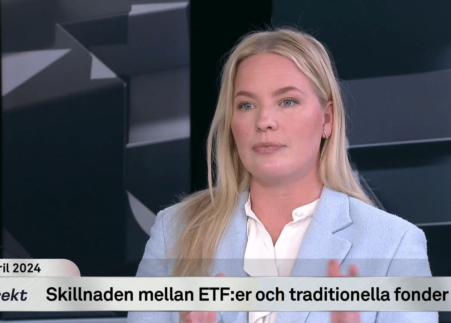 I EFN direkt den 3 april diskuterades trenden att handla med börsnoterade fonder, ETF:er. Tillsammans med oss i studion har vi Johanna Englundh, redaktör för Morningstar, för att prata om ämnet.