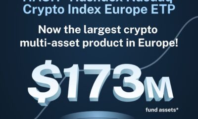 Den brasilianska kryptoemittenten Hashdex nådde just en stor milstolpe. Företagets Hashdex Nasdaq Crypto Index ETP (HDX1) blev i dag Europas största multi-asset krypto ETP. Totalt sett har HDX1 över 173 MUSD under förvaltning.