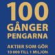 100 gånger pengarna, aktier som gör 10 000 kronor till 1 miljon