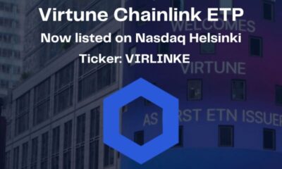 Virtune, en svensk reglerad kapitalförvaltare av kryptotillgångar och emittent av börshandlade produkter, meddelar idag att man noterar Virtune Chainlink ETP på Nasdaq Helsinki.