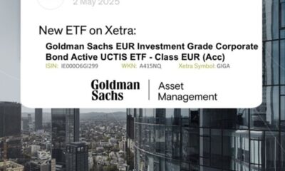Goldman Sachs EUR Investment Grade Corporate Bond Active UCITS ETF förvaltas aktivt och investerar huvudsakligen i eurodenominerade företagsobligationer med räntebärande värde från hela världen med en investment grade-rating.