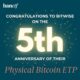 Grattis till Bitwise Europe på femårsjubileet för deras fysiska Bitcoin ETP – Europas första centralt clearade Bitcoin ETP, första Bitcoin ETC på Xetra, och fortfarande den mest likvida.