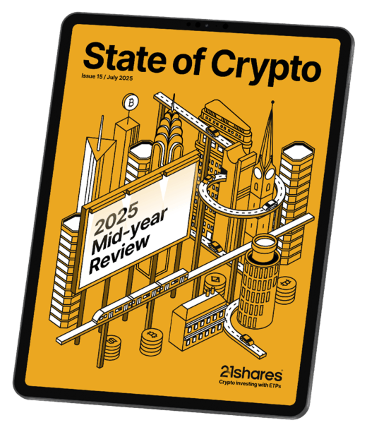 21Shares are excited to release the 15th edition of their flagship State of Crypto report: 2025 Mid-Year Review
