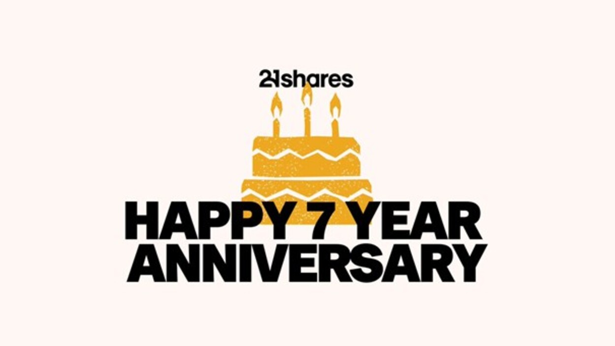 För sju år sedan noterade vi HODL, världens första krypto-ETP med 100 % fysisk säkerhet, på SIX Swiss Exchange. Denna milstolpe markerade början på 21shares uppdrag att göra reglerade, transparenta och tillgängliga kryptoinvesteringslösningar tillgängliga för investerare.