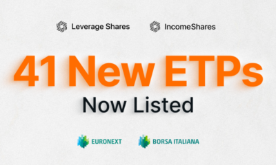 Leverage Shares är glada att kunna meddela korsnoteringen av ett nytt utbud av börshandlade produkter (ETPer), som nu handlas på Euronext Amsterdam och Borsa Italiana. Dessa produkter är redan listade på Londonbörsen, och denna expansion för dem närmare en bredare europeisk investerarbas, vilket gör att Leverage Shares totala erbjudande uppgår till över 200 produkter.