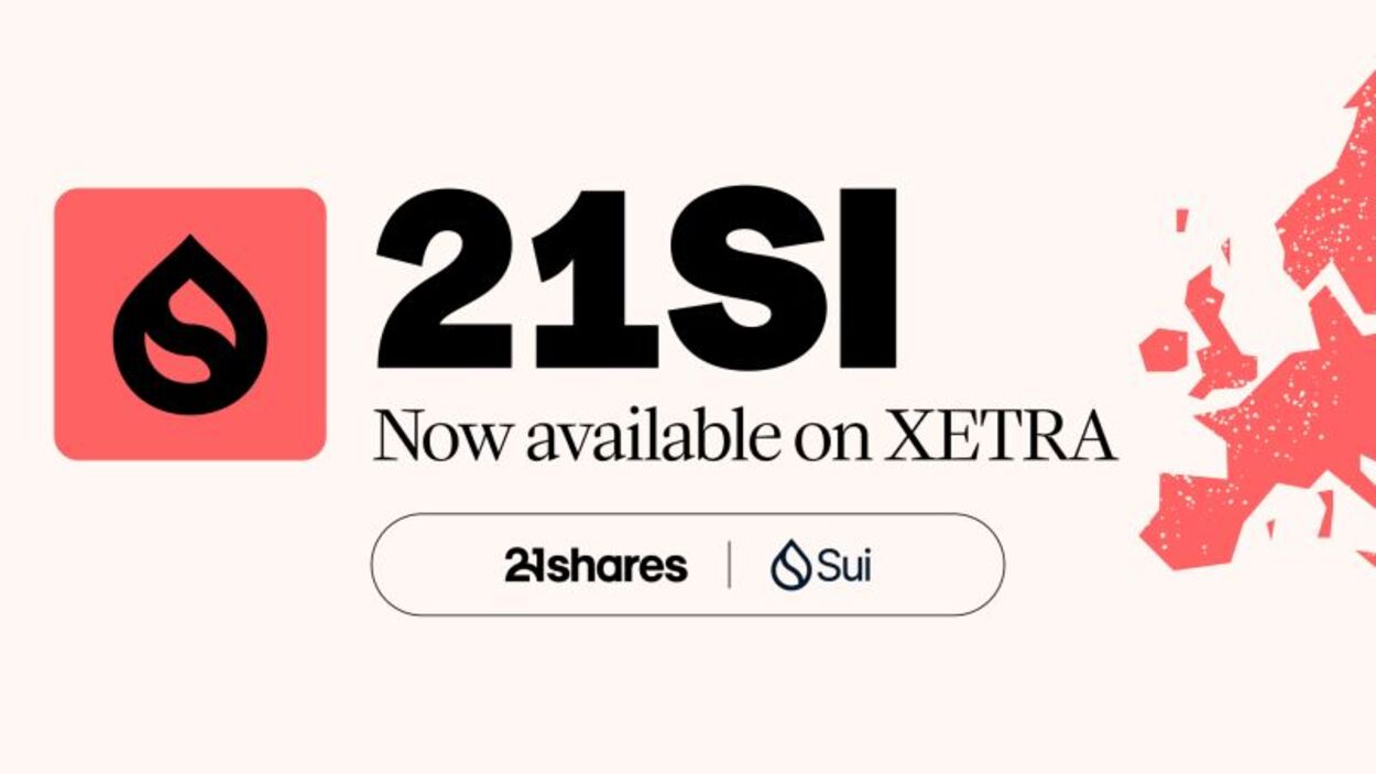 21shares Sui Staking ETP (21SI) är officiellt live på Xetra (Deutsche Börse), Europas största ETF-börs. Investerare kan nu fånga Suis tillväxt och en staking-belöning i en fysiskt uppbackad produkt.