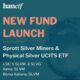 Sprott Asset Management och HANetf har lanserat Sprott Silver Miners & Physical Silver UCITS ETF (ticker: SLVM).