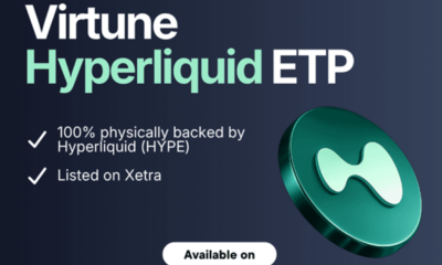Virtune, den svenska reglerade kapitalförvaltaren av kryptotillgångar, meddelade igår lanseringen av Virtune Hyperliquid ETP på Deutsche Börse Xetra i Tyskland. Produkten är nu även tillgänglig för svenska investerare via nätmäklare och banker som Avanza och Montrose.